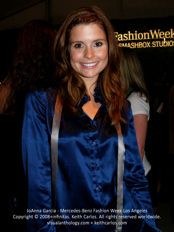 Joanna Garcia - Mercedes-Benz Fashion Week Los Angeles