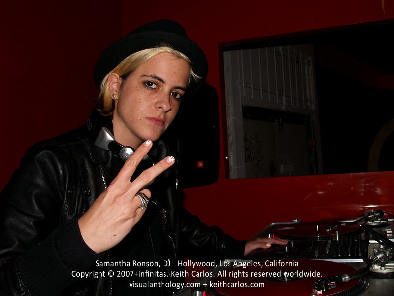 Samantha Ronson - Hollywood, Los Angeles