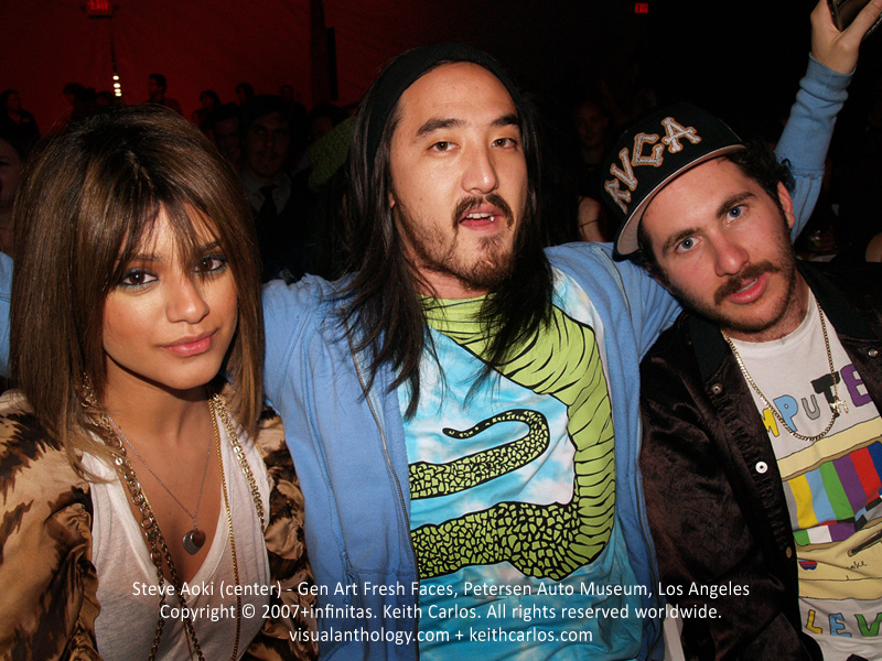 Steve Aoki - Dim Mak / Gen Art Fresh Faces, Petersen Auto Museum